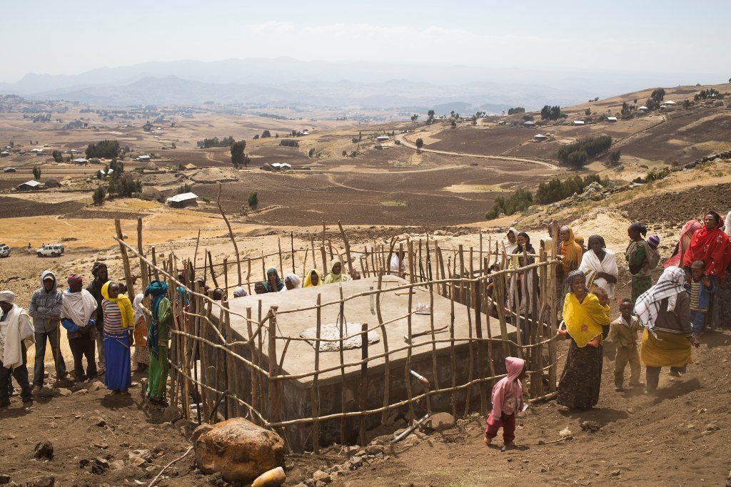 Etiopia. Pozzi d'acqua.