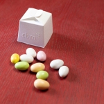 scatolina porta confetti bianca