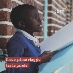 043_2 CARTOLINA SOLIDALE libro braille