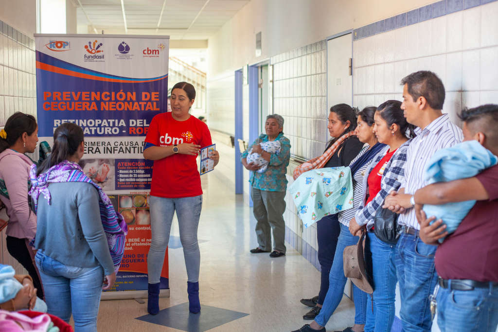 corridoio di un ospedale in Bolivia