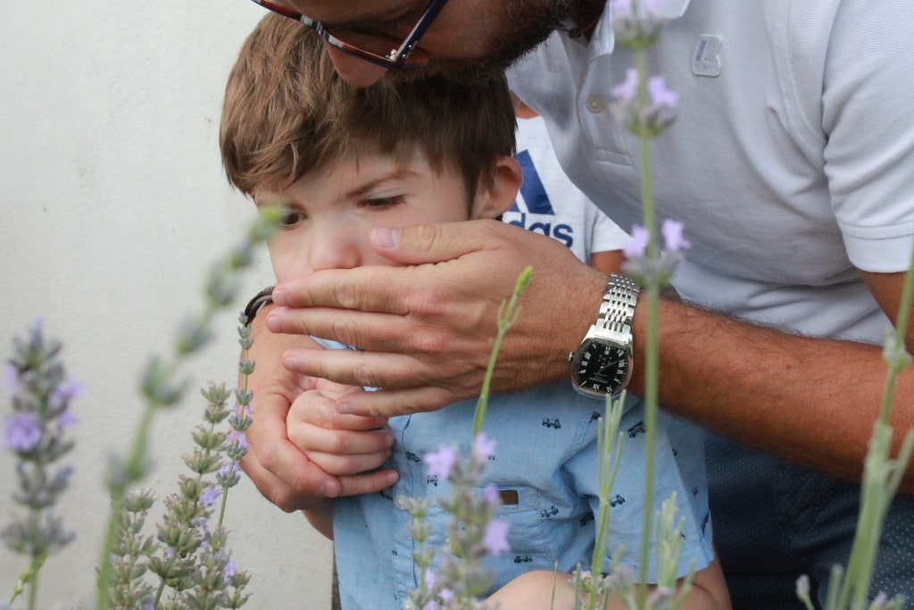 Bambino con sindrome di Charge