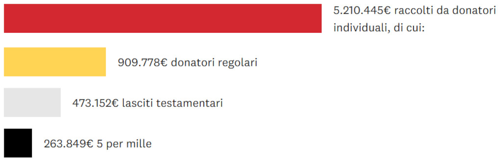 grafico barre fondi individuali